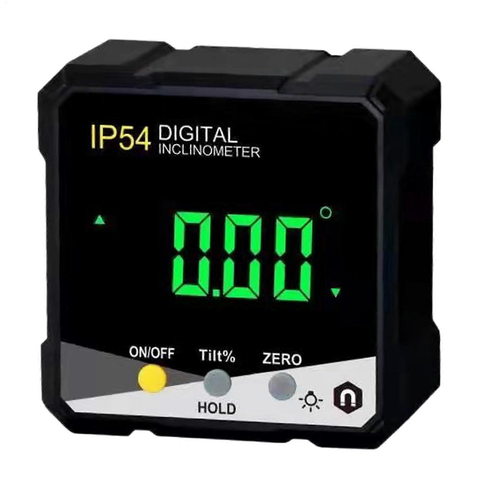 Digital Inclinometer  Portable Electronic Angle Gauge with 360° Magnetic Base for Woodworking, Construction, Electrical Projects