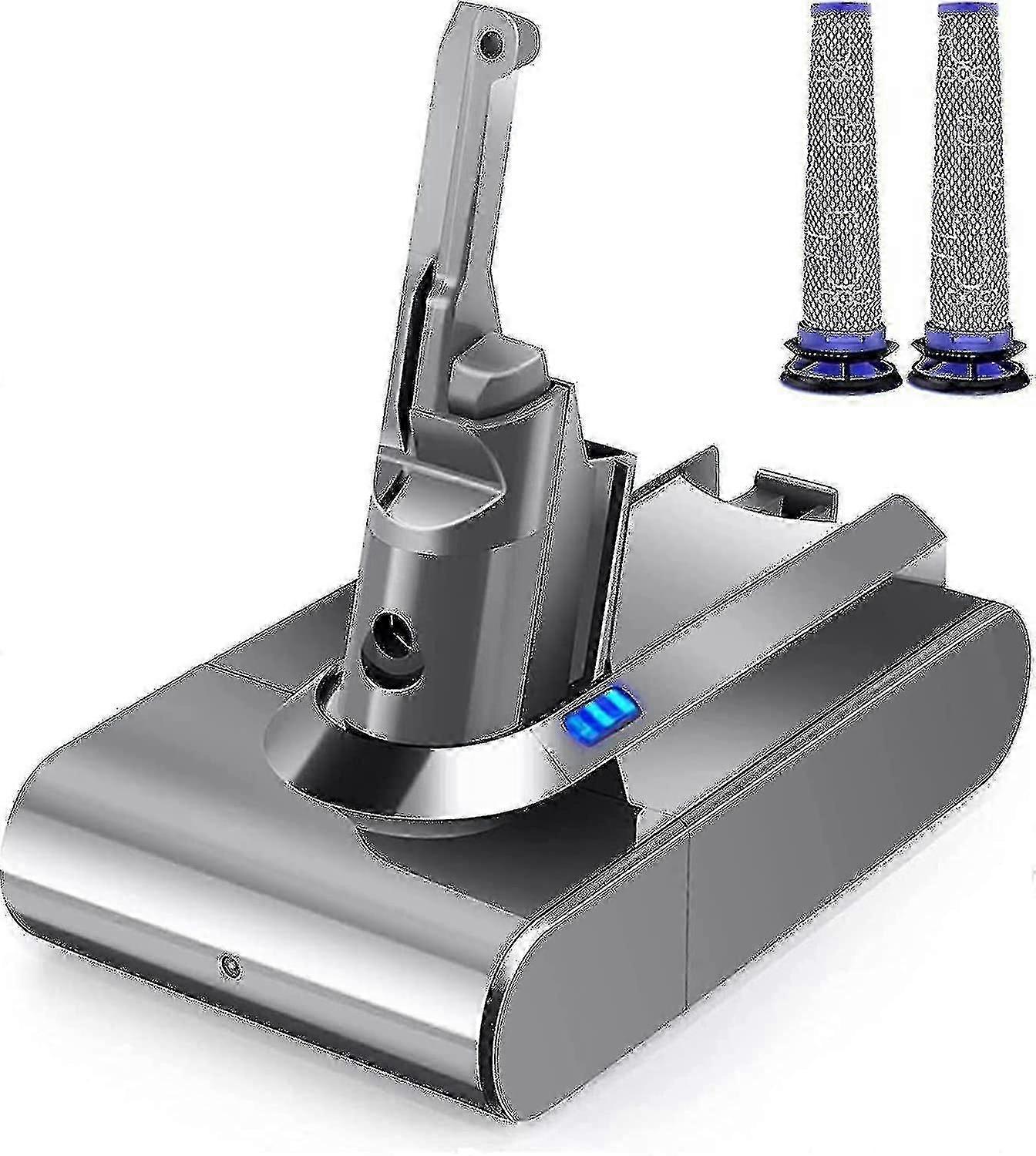 V8 batteri, 21.6v 6000mah Sv10 batterikompatibel V8 fluffig, v8 absolut, v8 djur sladdlös, v8 motor