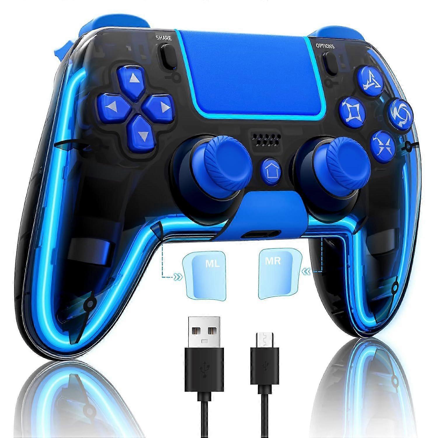 Dual Hall Effect Joystick Game Controllere Til Sony PS4