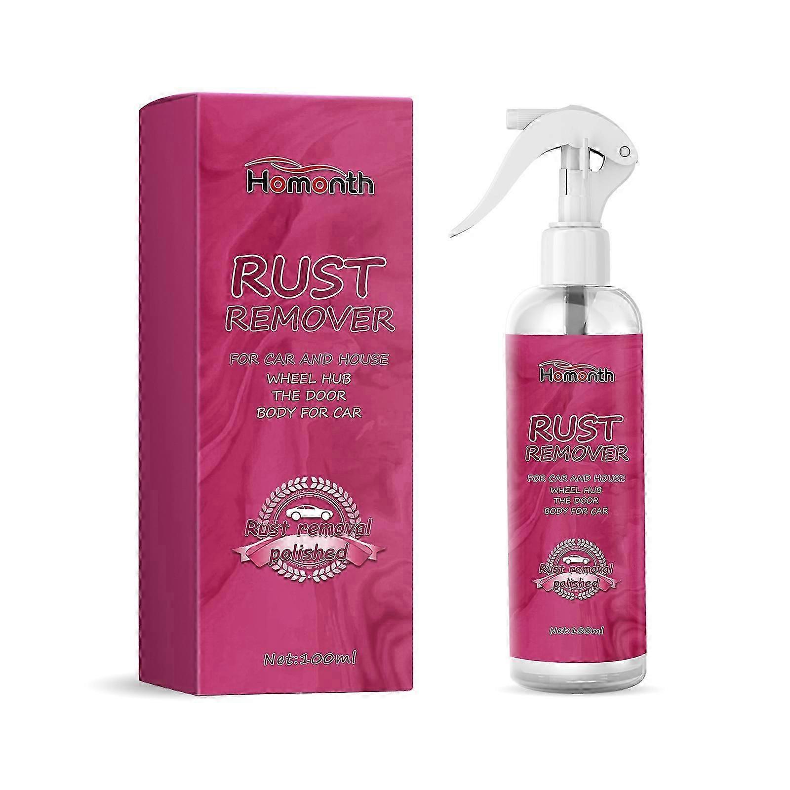 Homonth car rust remover, car wheel hub, car handle parts rust cleaning and decontamination, multifunctional rust remover