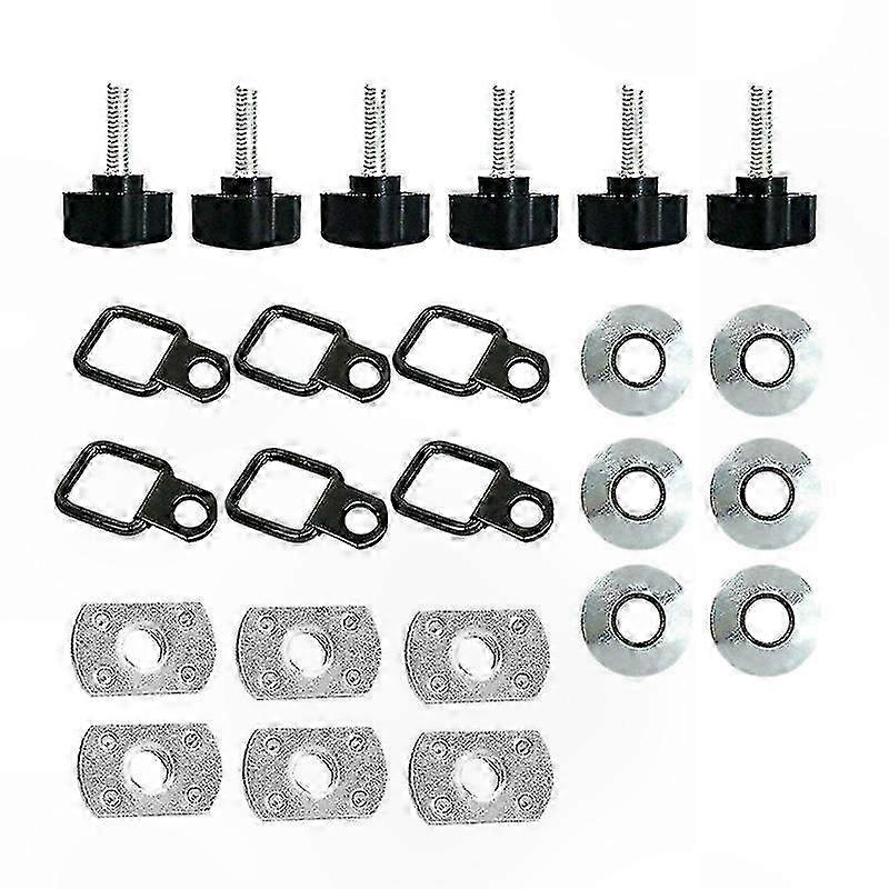Quick Release Thumb Screw Kit for Hardtop Removal Compatible with Jeep Models CJ YJ TJ JK JKU