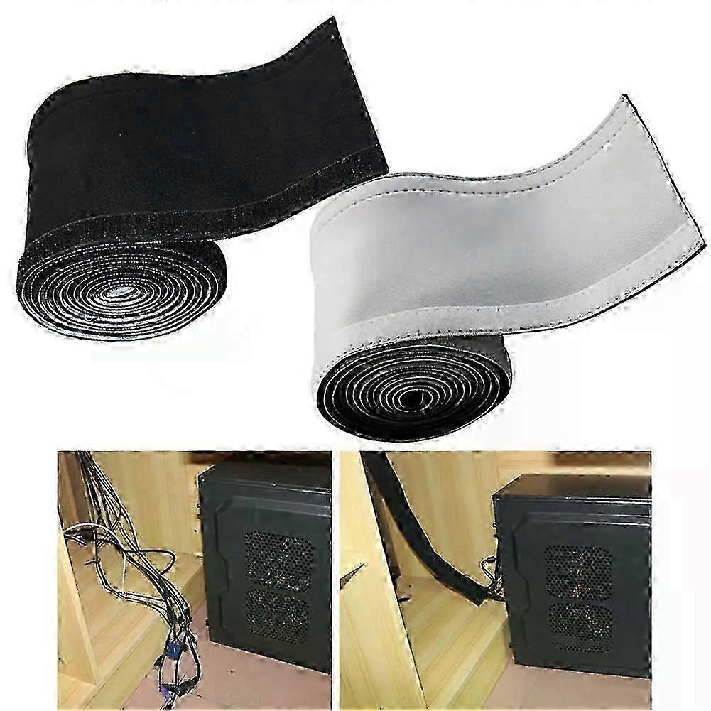 1/15/3 M Cable Management Sleeve Flexible Neoprene Wrap Wire Cord H...