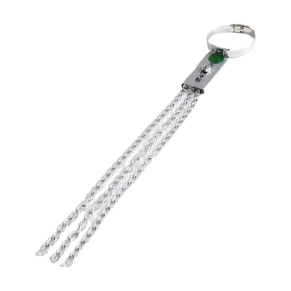 Car Anti-Static Strip - Galvanized Iron Chain Silver for Winter Static Protection, Easy Installation
