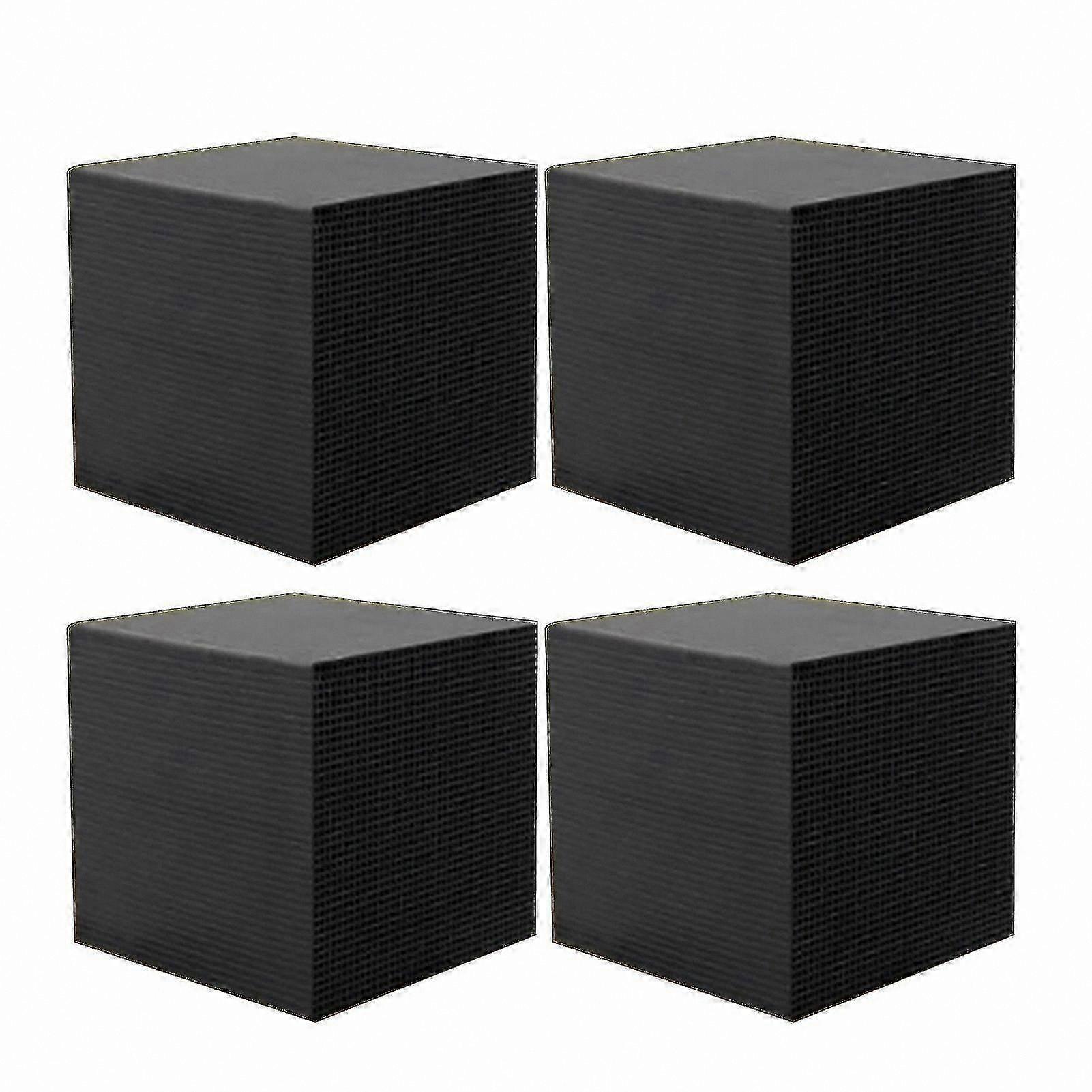 High-Performance Activated Carbon Cubes for Water Purification