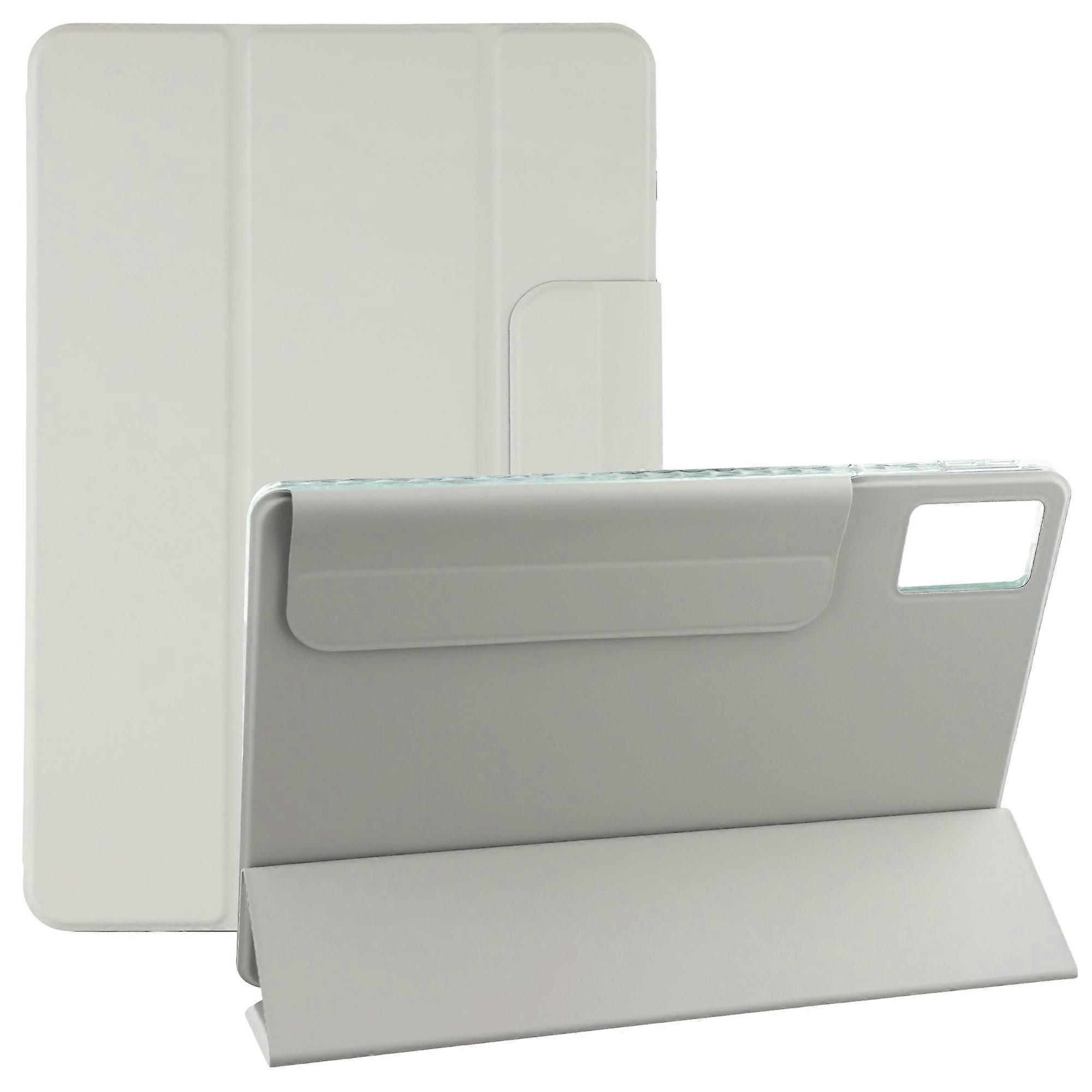 TKdaddy For Lenovo Idea Tab (TB336ZU / TB336FU) / Xiaoxin Pad 11 2025 Case Folding Stand Magnetic Leather Tablet Cover Grey