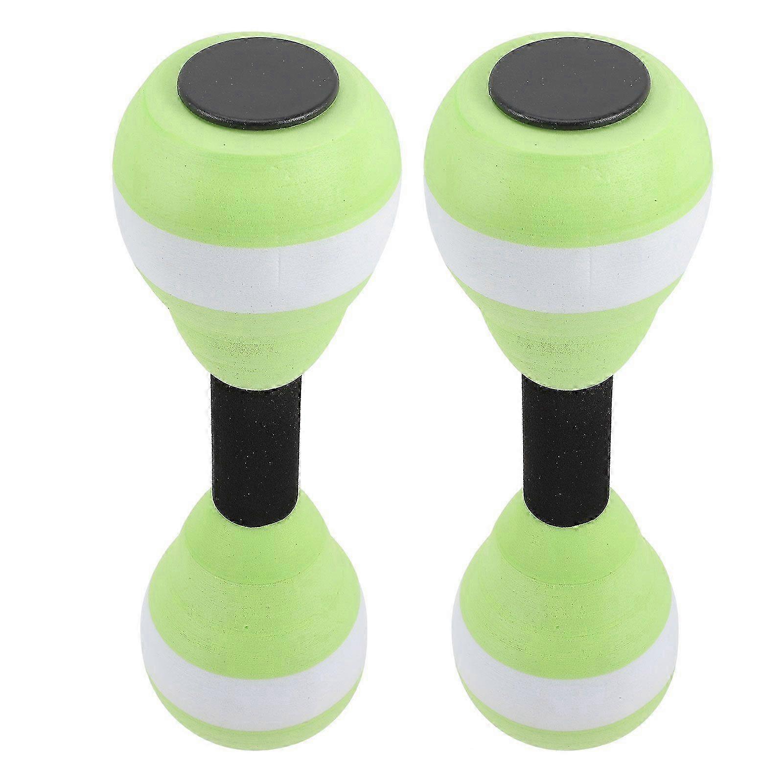 Water Dumbbells for Pool Exercise, Floating Fitness Dumbbells, Swimming Dumbbells, Eva Foam Dumbbells, 27X8.5cm, Multi-Color