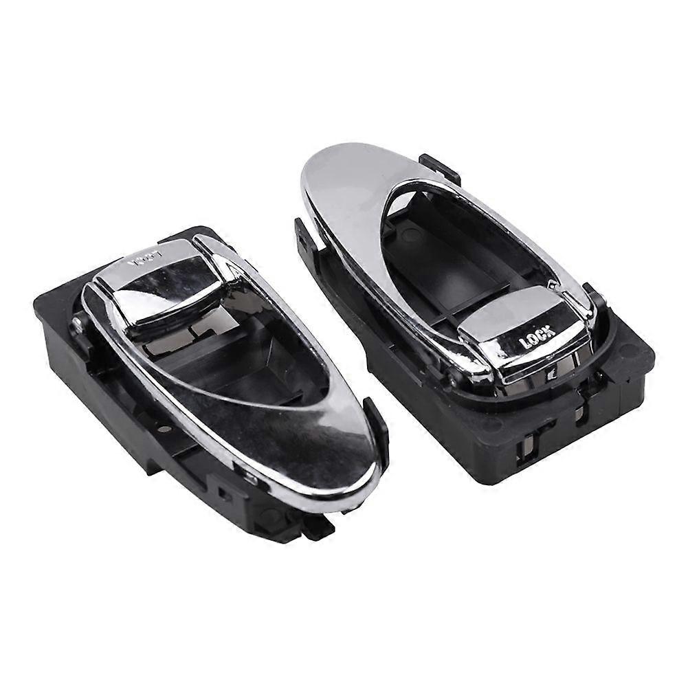 2Pcs Car Interior Door Handle for Leganza 1997 1998 1999 2000 2001 2002 Accessories