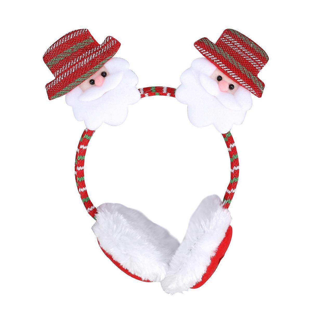Cache-oreilles de Noël Cache-oreilles pour réchauffement des oreilles 1 pièce Conception multicolore