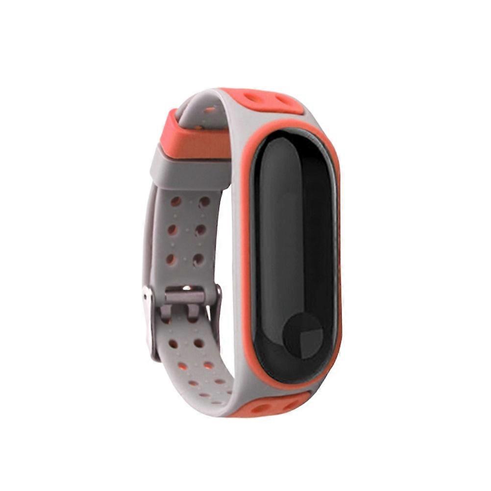 Wristband Watch Strap Silicone Watch Band for Smartwatch Use 1Pcs Double