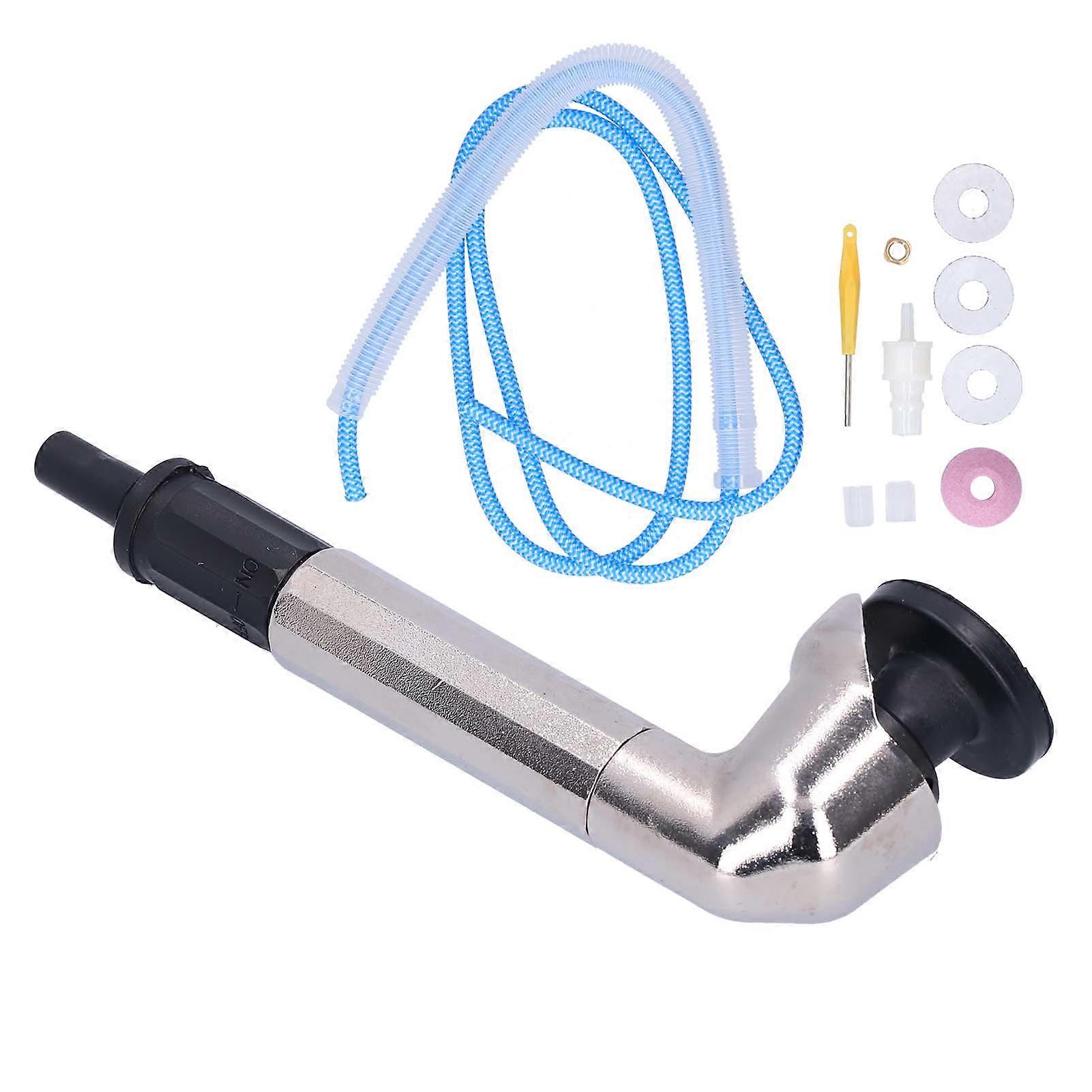 Mini Pneumatic Polishing Machine Adjustable Speed 90° Elbow Trimming Tool KP-4101