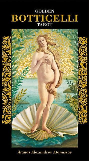 Golden Tarot Of Botticelli by Atanas Atanassov Cards Book