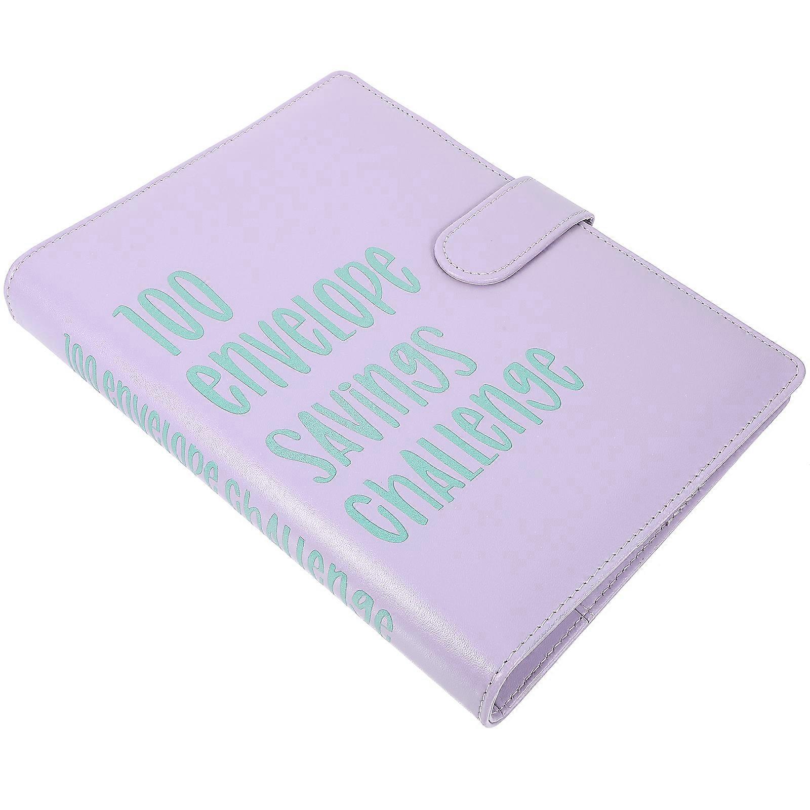 Money Saving Binder Budget Binder Cash Envelope Organizer for Planning 5Sets