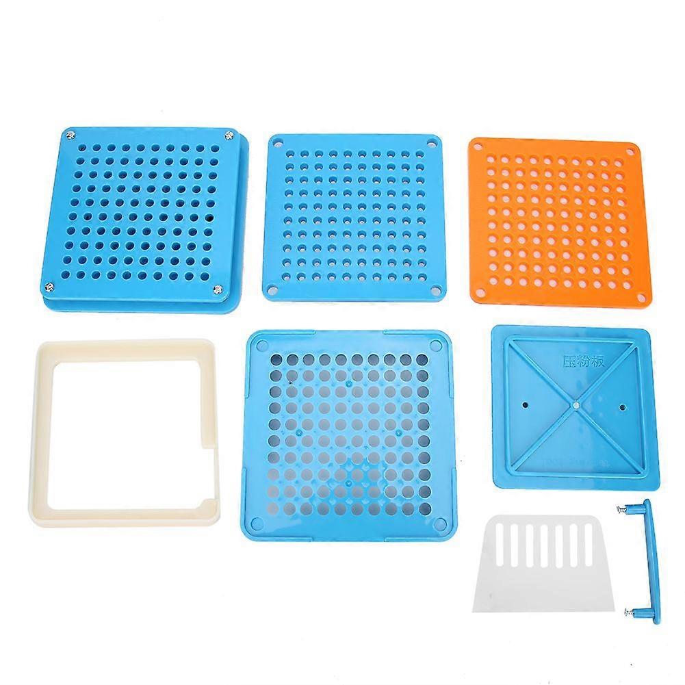 100 Holes Capsules Filling Tool Empty Capsule Plates Capsule Filling Machine 1#Blue 1#