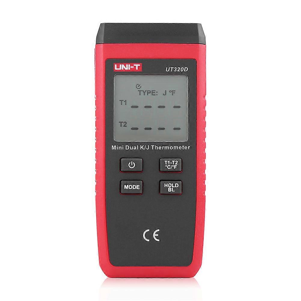 Thermomètre numérique à thermocouple K/J Uni T Mini avec écran LCD (UT320D)