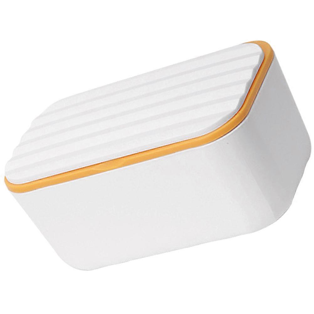 Tissue Box Cover for Storage Plastic Tissue Holder White