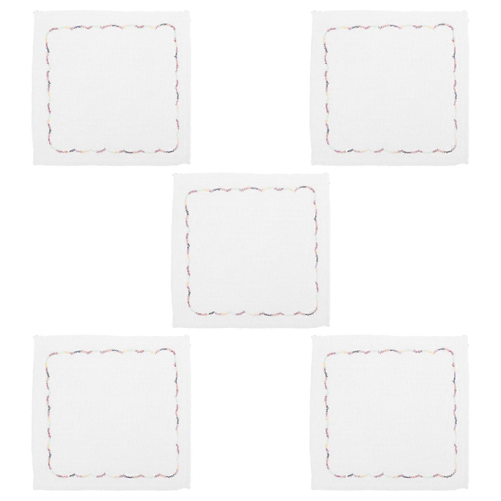 Kitchen Cleaning Towel Dishwashing Cloth for Kitchen Use 25Pcs White Pack
