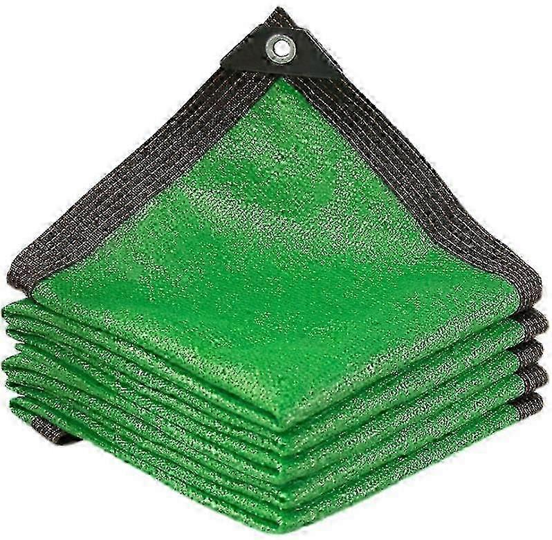 Green Rectangular Shade Net 4x5m Outdoor Awning Pool Garage Cover