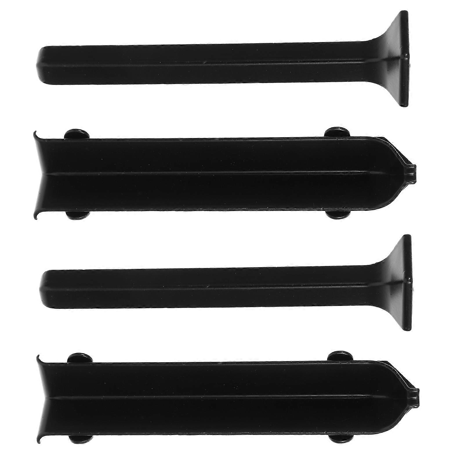 Aluminum Alloy Baseboard Trim for Wall Corner Protection 4Pcs Set