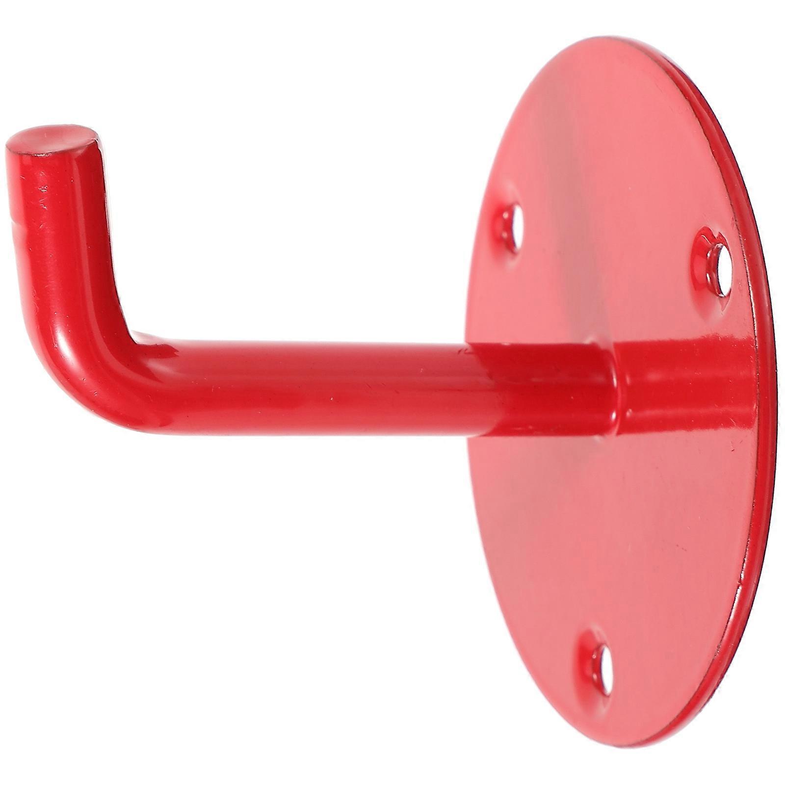 Red Fire Extinguisher Wall Mount Bracket for Reliable 2Pcs Holding