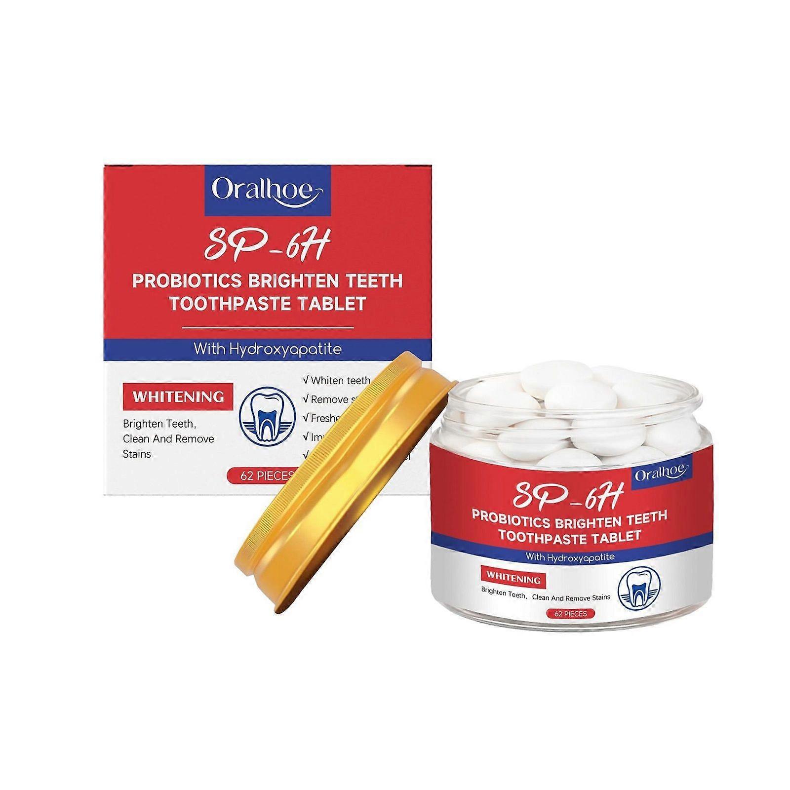 unbrand SP-6 Probiotiques et pastilles de dentifrice à l’hydroxyapatite - Réparateur de l’émail remi