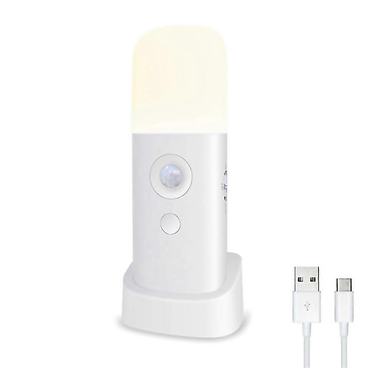 For Motion Sensor Night Light Dimmable Led Night Light Light White