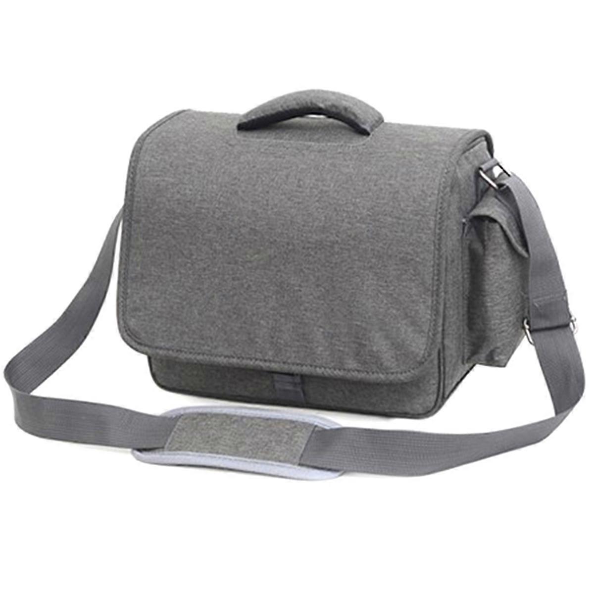 Projector Shoulder Bag - Portable, Shockproof Storage Thick Protective Layers for Cameras and Projectors Grey