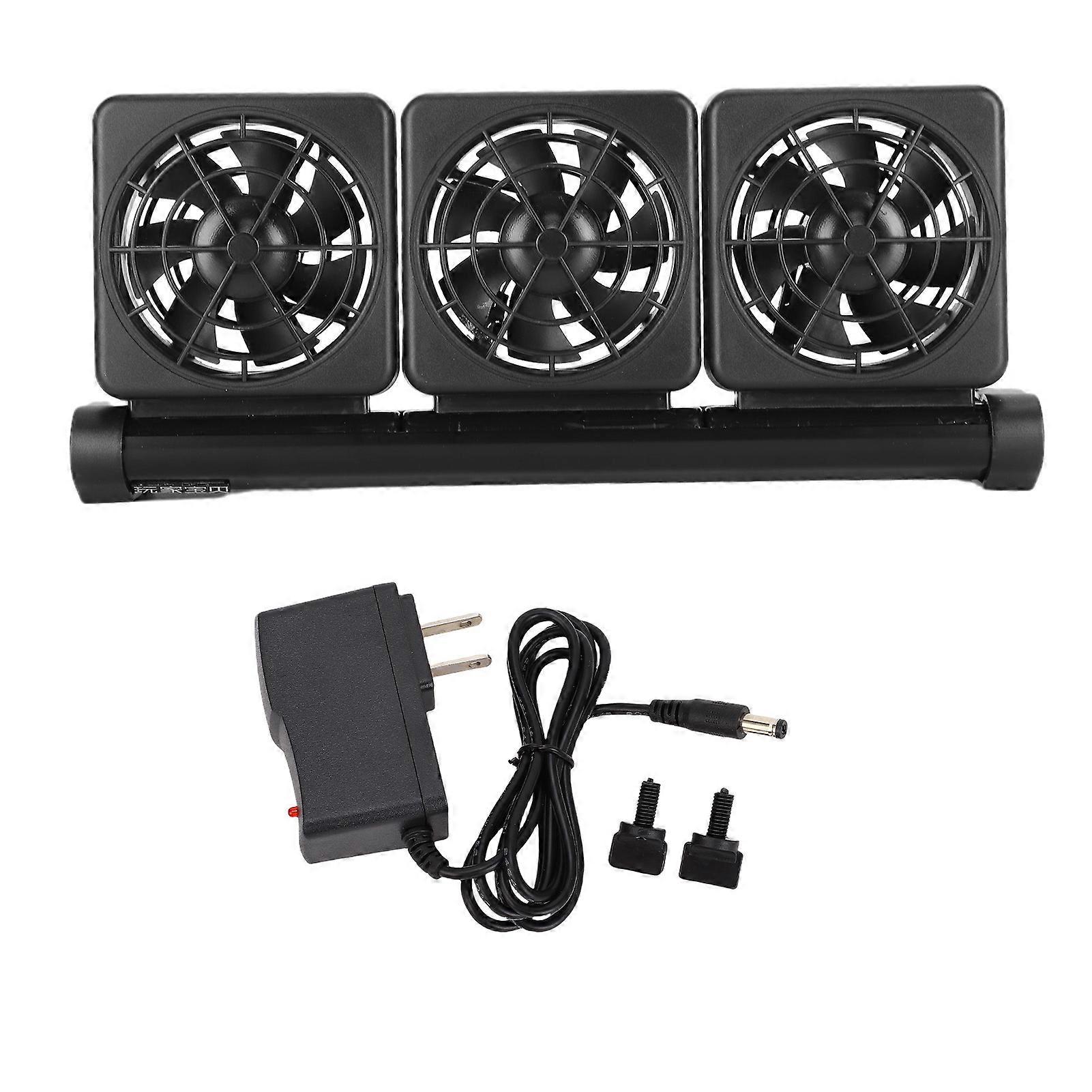 Aquarium Cooling Fan, Reduce Water Temperature, Adjustable Wind Speed