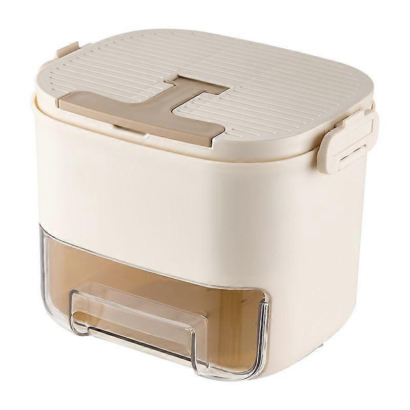 Ice Cube Tray Stackable Storage Bin - For Freezer With Spill-Resistant Lids - Ice Maker For Cocktail Coffee Beer Portable Refrigerator Container