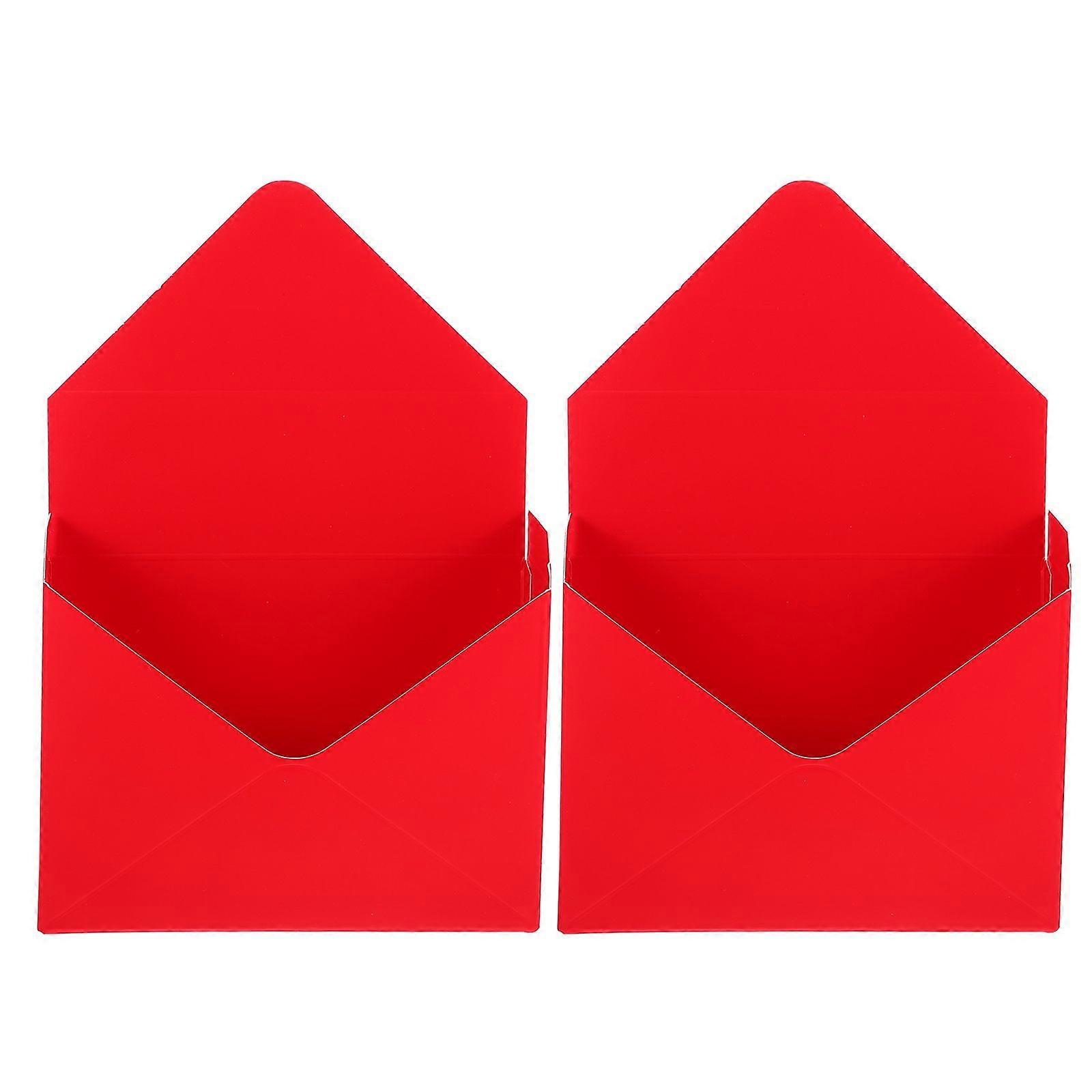 2Pcs Bouquet Envelop Boxes Florist Packaging Boxes Flower Wrapping Supplies