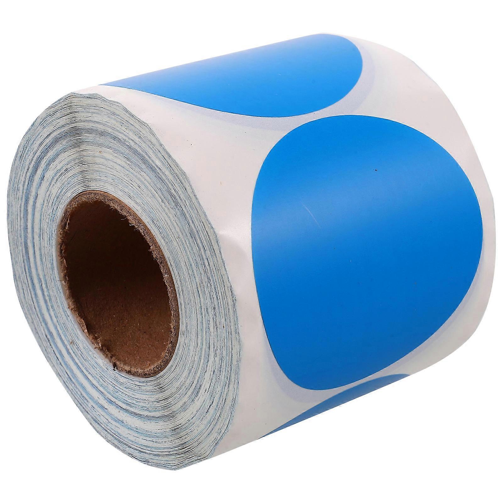 Blue Classification Dot Stickers Home Sealing Stickers for Decoration 1 Roll