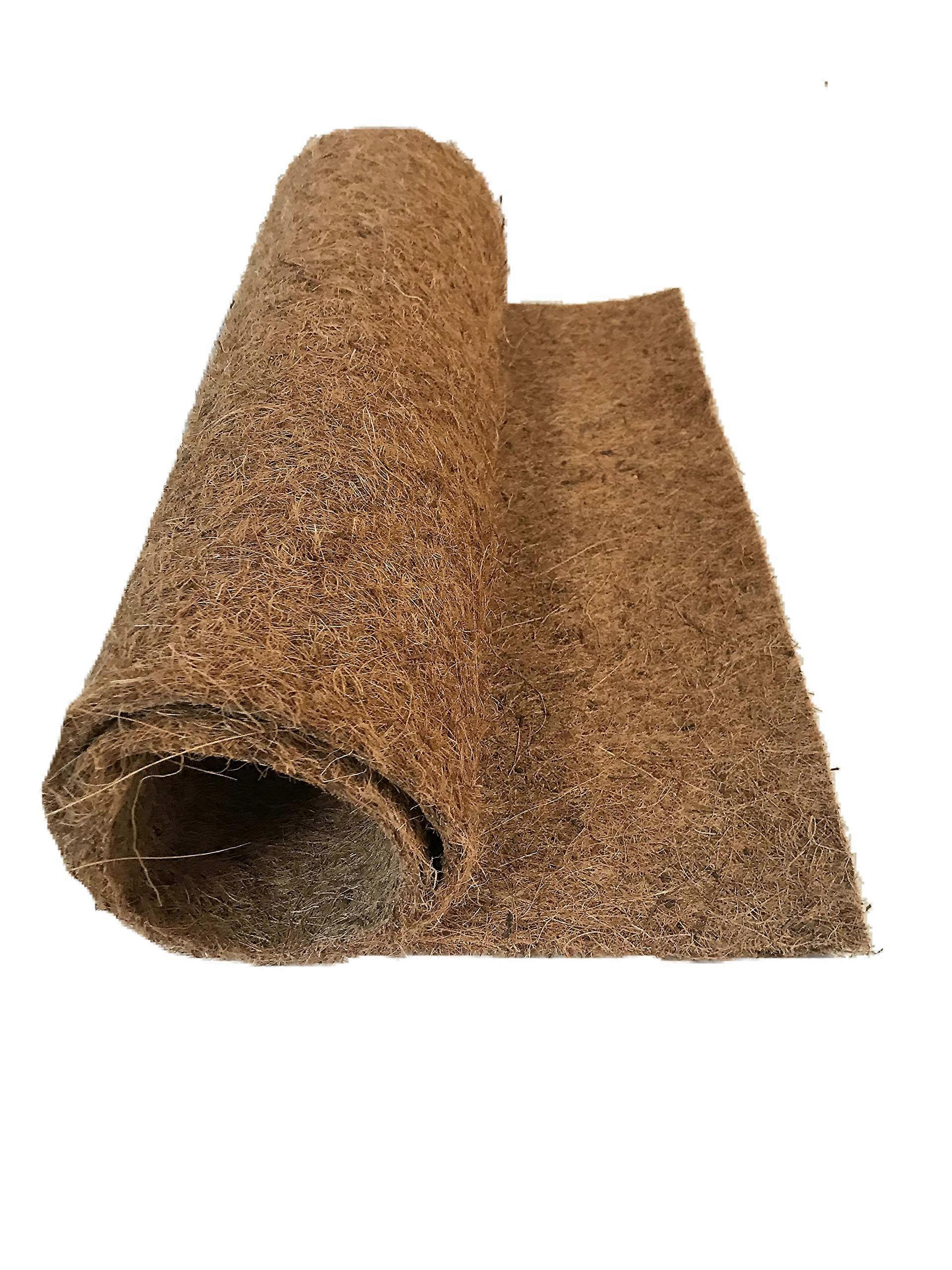 Growing Mat 100% Coconut Coir, 100 X 50 Cm, 7 Mm Thick, Biodegradable, For Microgreens And Cress