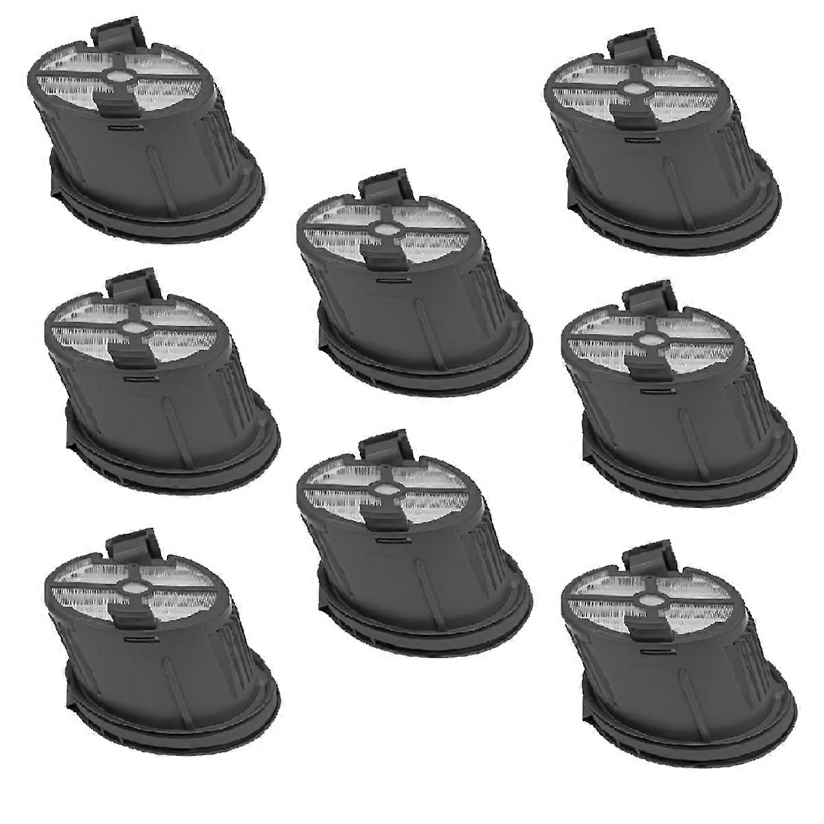 8pcs Compatible for X4 Pro / Trouver X4 Pro Sweeping Robot Replacement Parts Accessories Hepa Filter