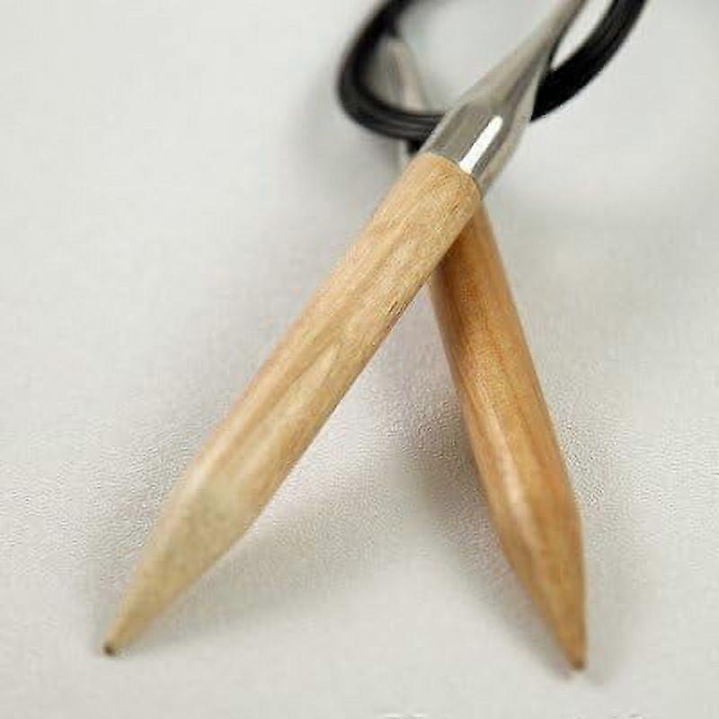 2pcs Fixed Circular Needles 24-Size 19/15mm