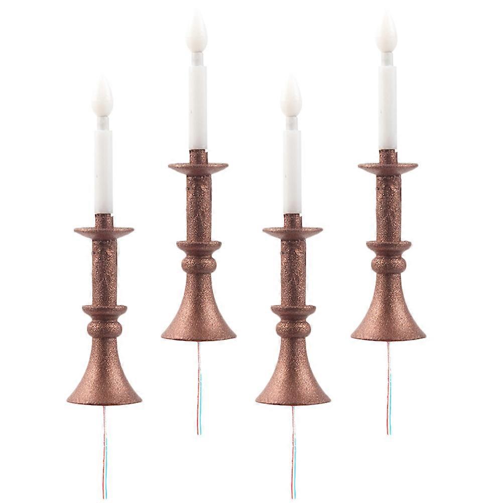 Multi Colored Mini House Candles With Fine Craftsmanship For DIY Enthusiasts And 12Pcs For Holidays