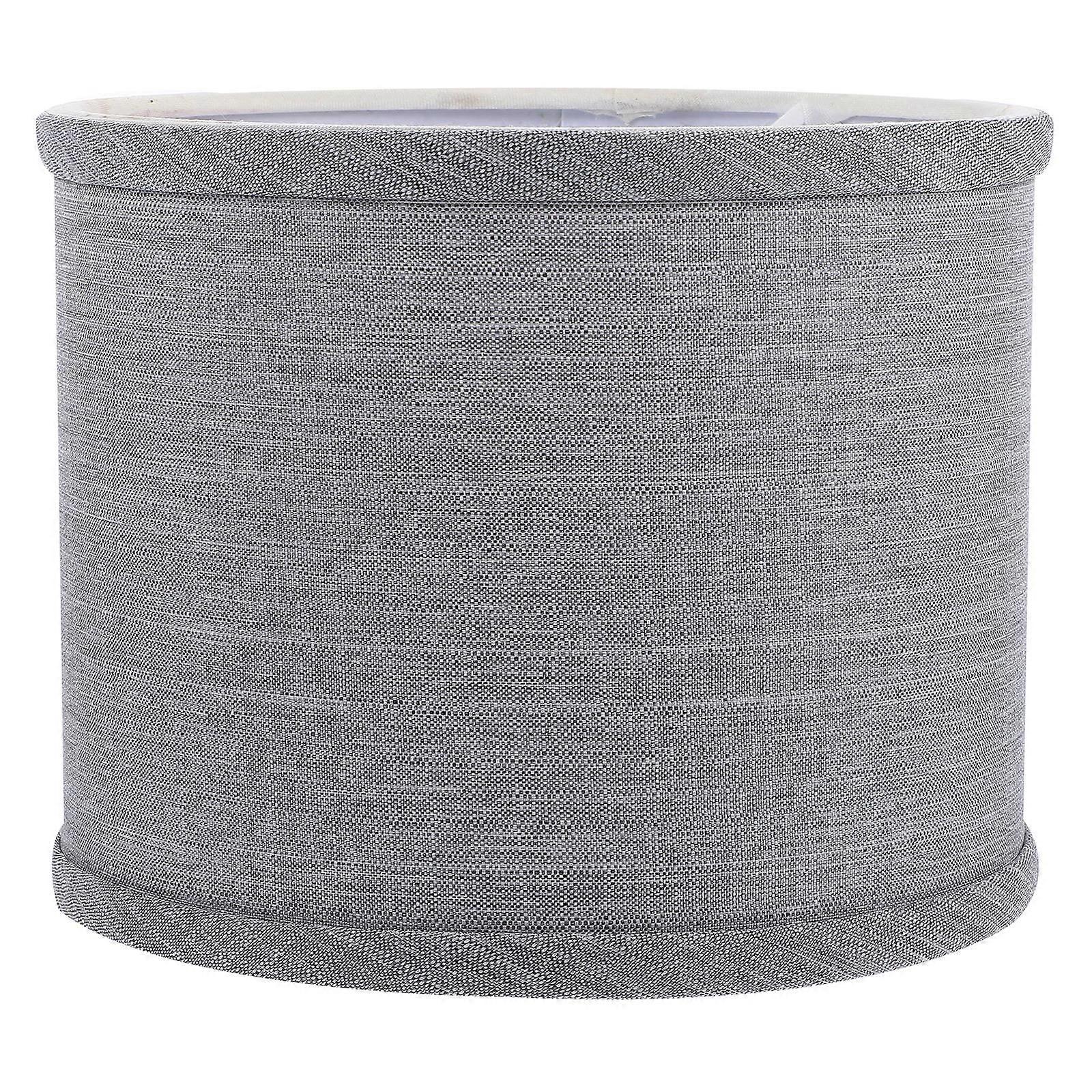 Grey Lampshade Replacement For E27/E14 Table Lamp And Floor Lamp Ambient Lighting 2Pcs