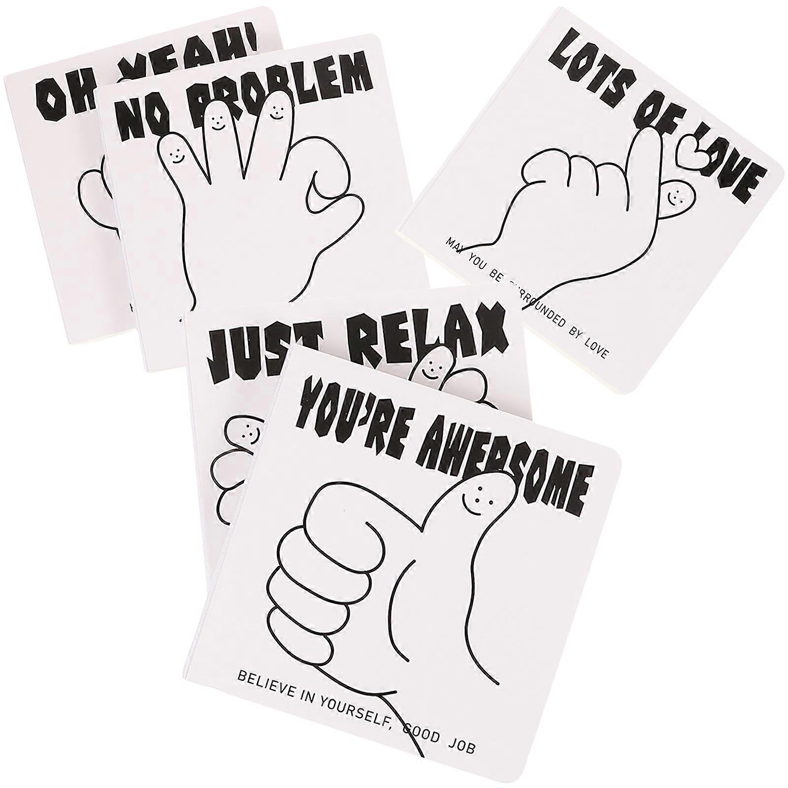 Square Portable Notepad 10 Pcs Perfect For Office Use School Use Assorted Color Goal Setting Monthly Planning