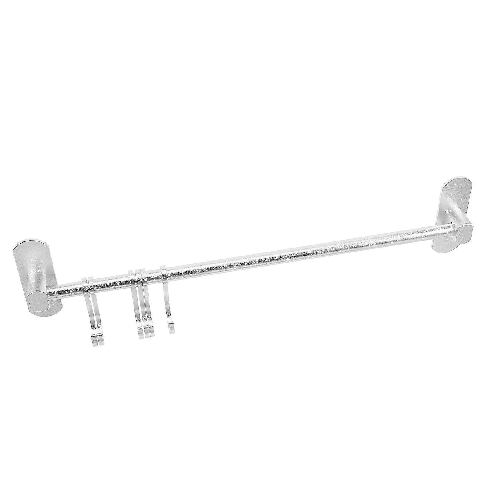 Space Aluminum Kitchen Hook Wall Hanging Multifunctional Hook 2Pcs