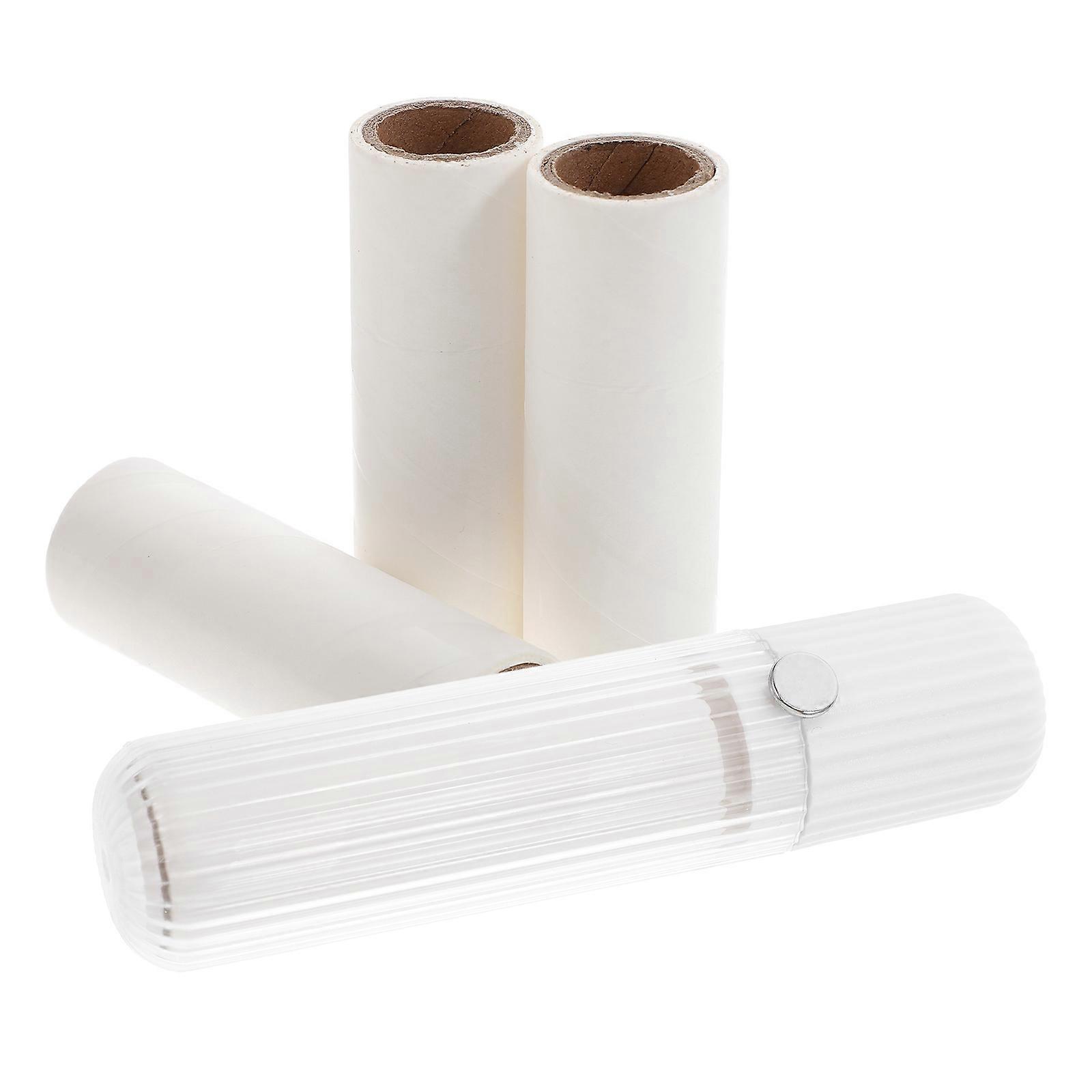Sticky Lint Roller Lint Remover for Pet Hair with 3 Replacement Rollers