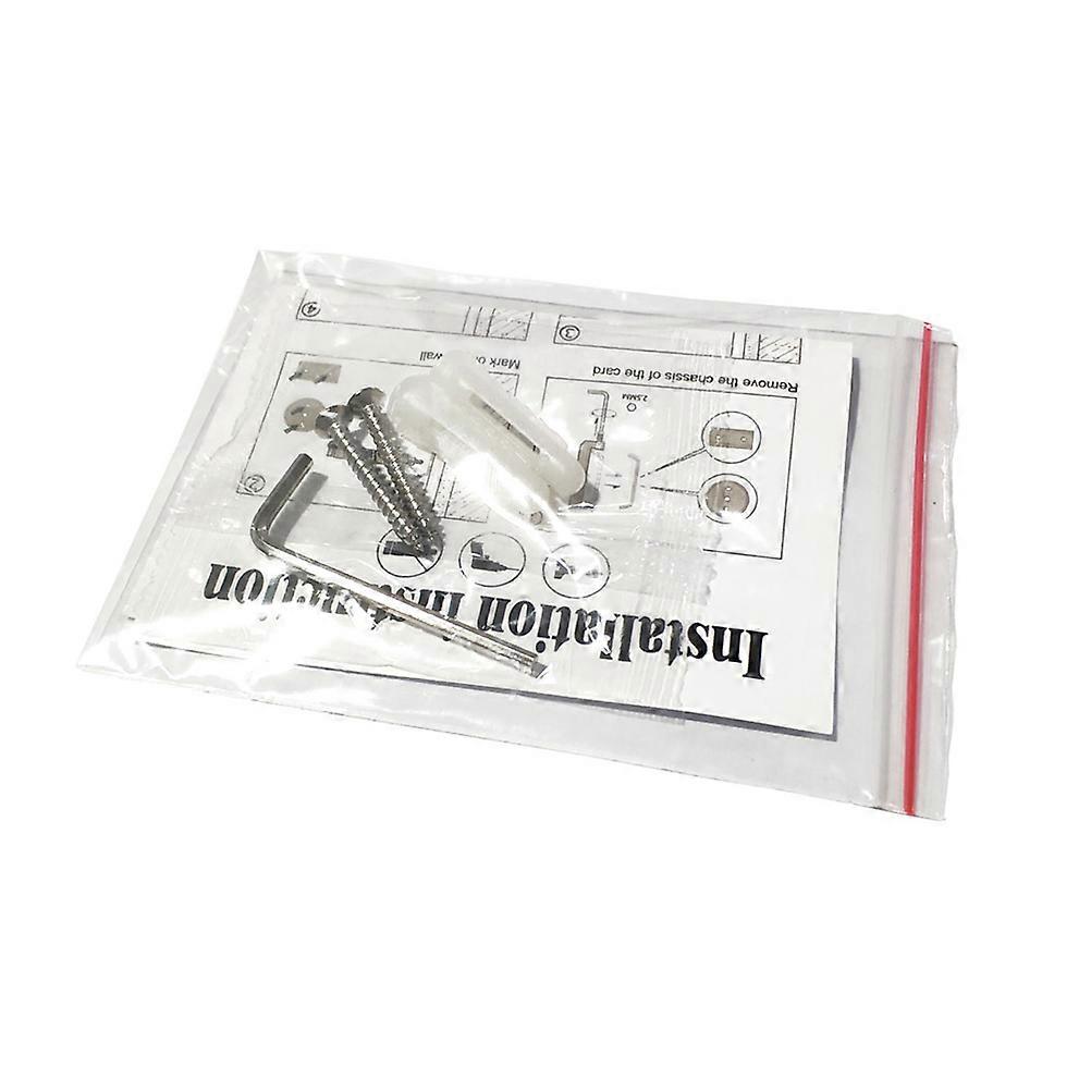 Brass Toothbrush Cup Holder Wall Mounted Bathroom Storage Shelf 2Pcs