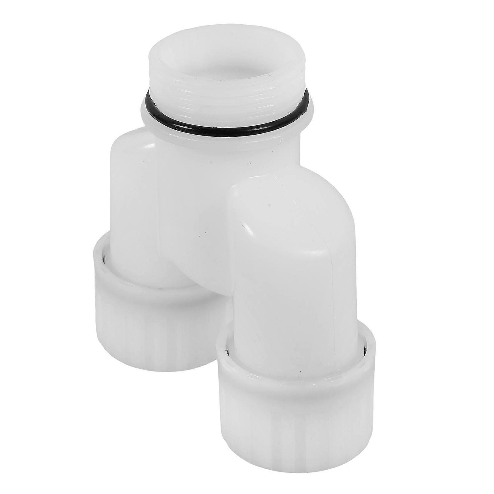 Watering Spray Nozzle For Hose Use In Gardening And House Cleaning White Color High-Pressure Atomization 1Pack