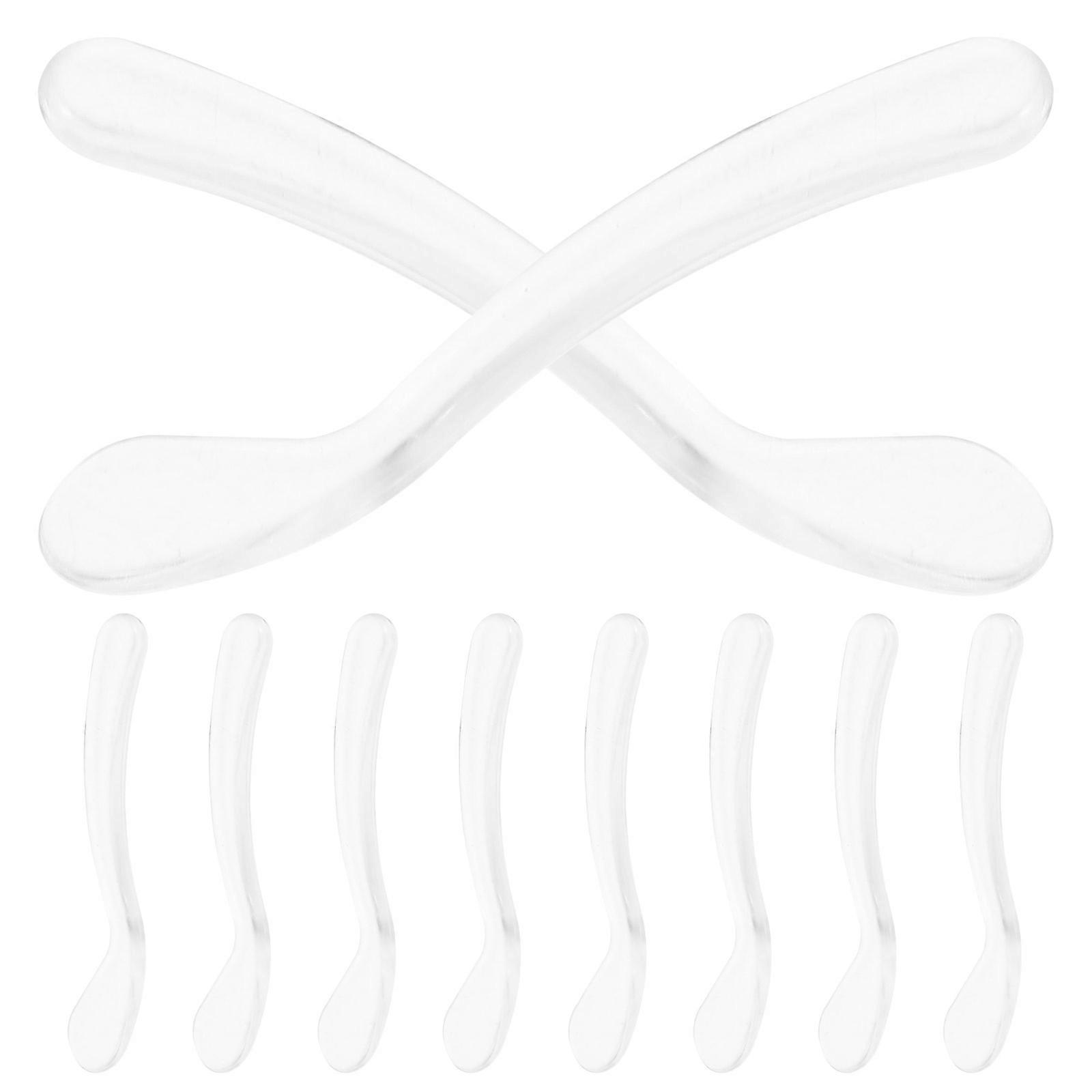 Skincare Spatula White Cosmetic Spoons for Home Use 40Pcs Set