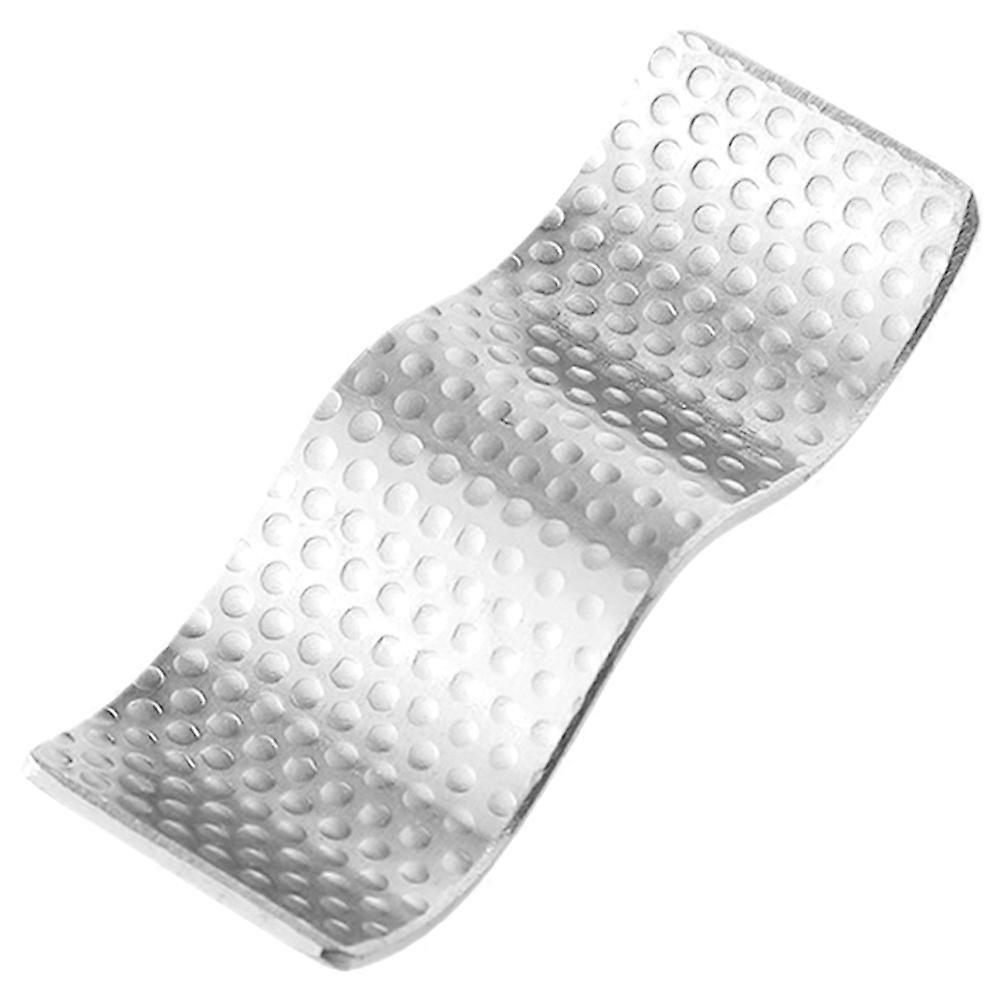 Chopstick Rest Stainless Steel Holder for Fork Use 2Pcs Silver