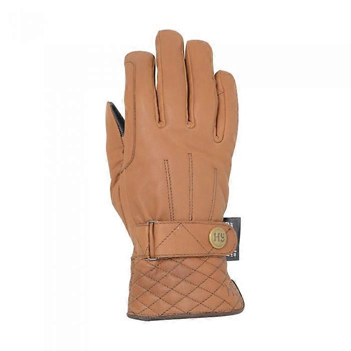 Hy5 Adults Thinsulate Quilted Soft Leather Winter Riding Gloves