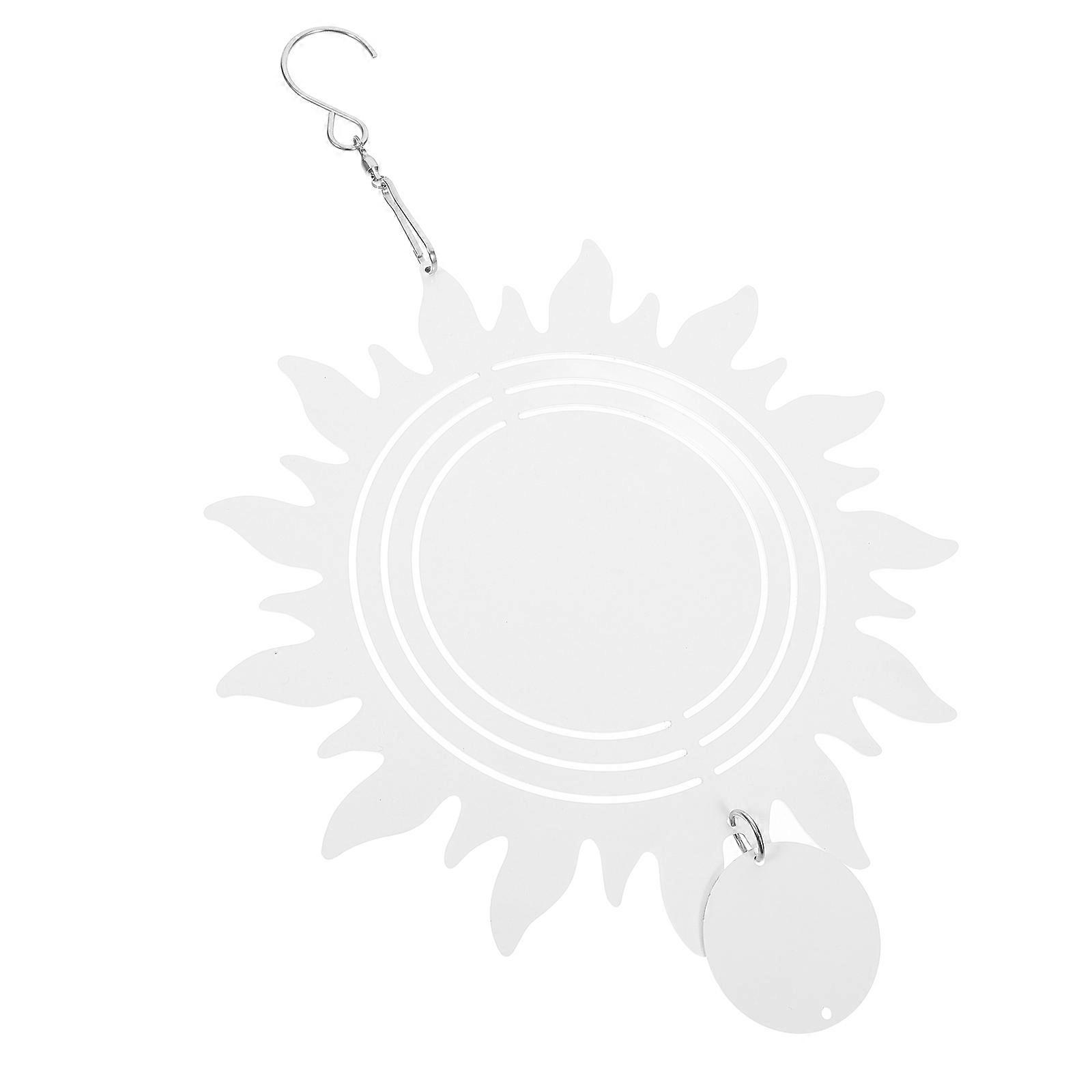 3Pcs Blank Wind Spinner Decoration DIY Sublimation For Spinner Suitable For Balcony 7.9X7.9In Wind Activated Rotation