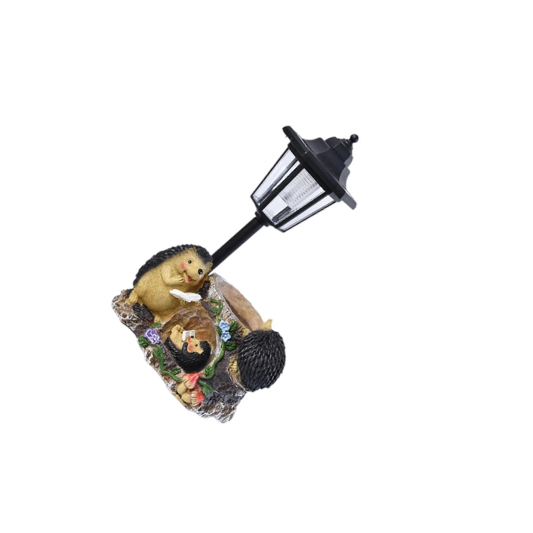 Solar Light Statue Decor Outdoor Solar Lights for Pathway Balcony Style A