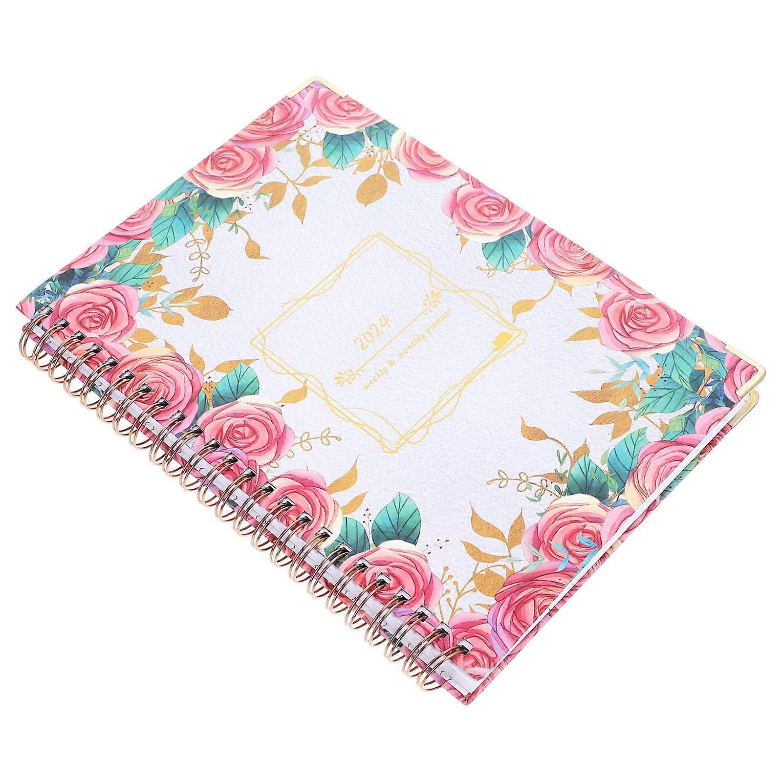 Efficient Planner Date Planner 2024 For Students Office School Management 3Pcs