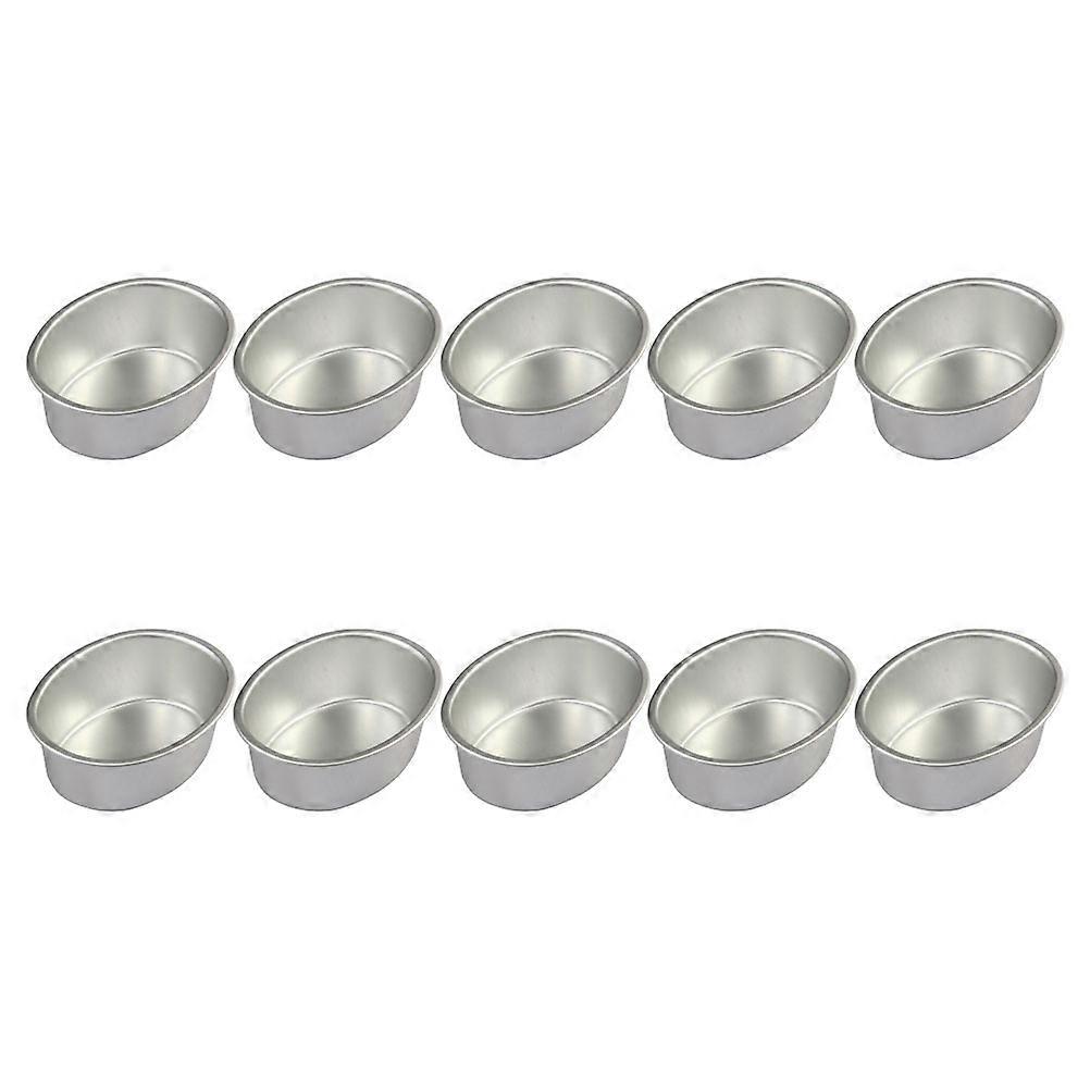 Mini Cake Pans Oval Shape Baking Mold For Baking Enthusiasts With Easy Cleaning Feature 30 Pcs