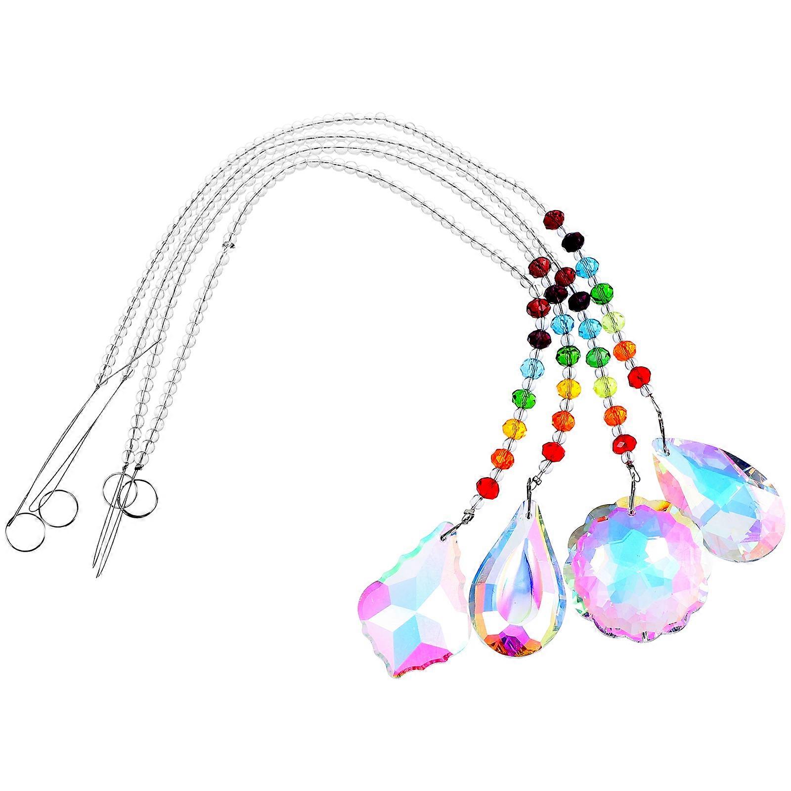 Crystal Ceiling Light Pendant for Hanging Decoration 20Pcs Assorted