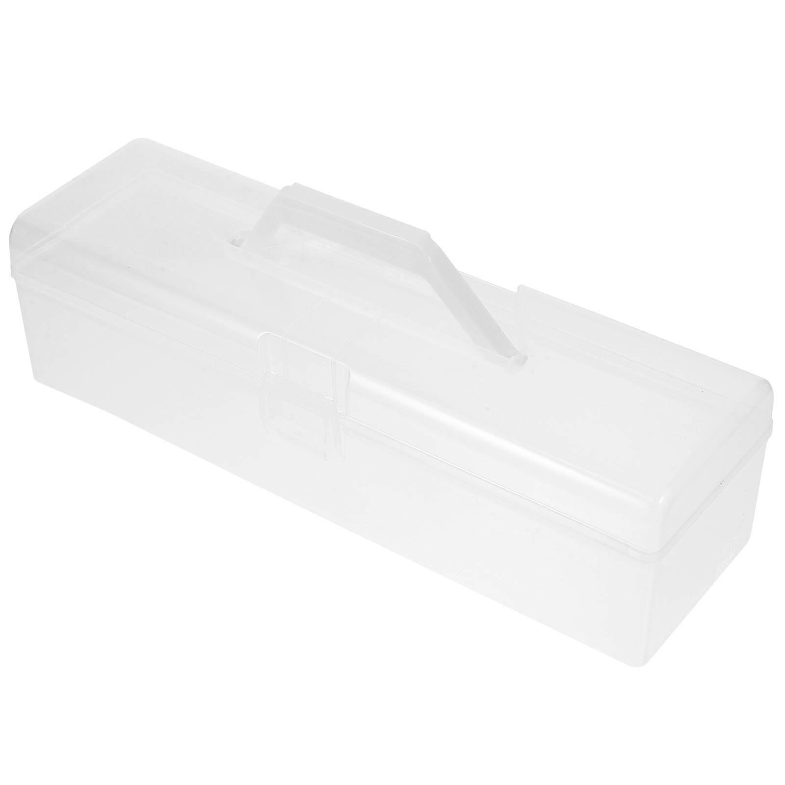 Trading Card Storage Box for Storage 4Pcs Portable Plastic Card Holder