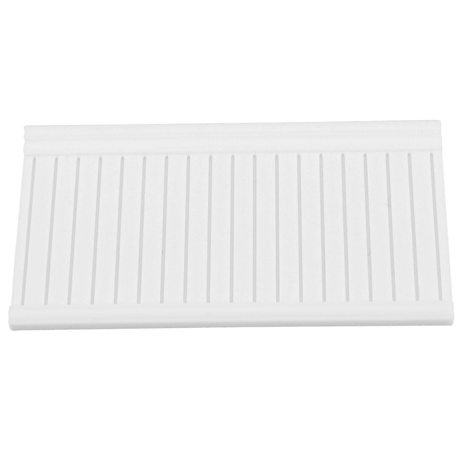 Dollhouse Interior Wainscoting White Wall Panels 4Pcs Kit